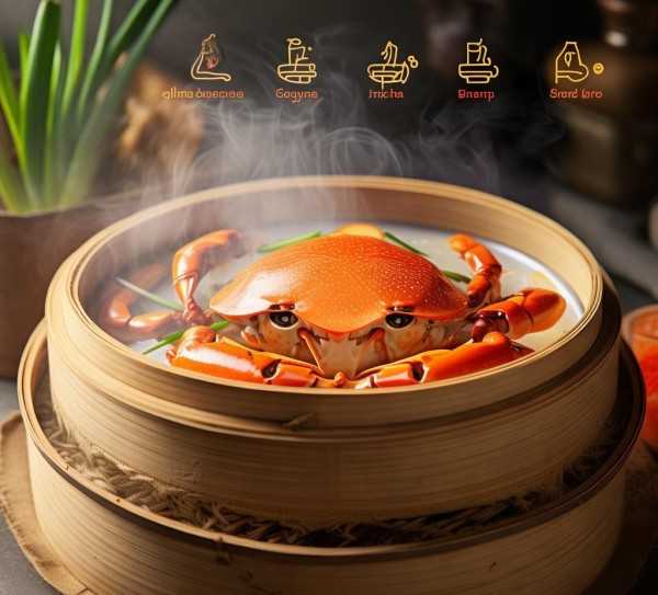 清蒸大闸蟹，传统美食轻松学做攻略
